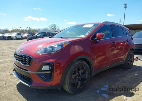 2021 Kia Sportage S из США, поврежденный, VIN KNDP63AC1M7888584